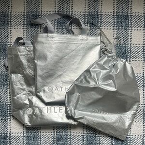 Athleta shopping bags